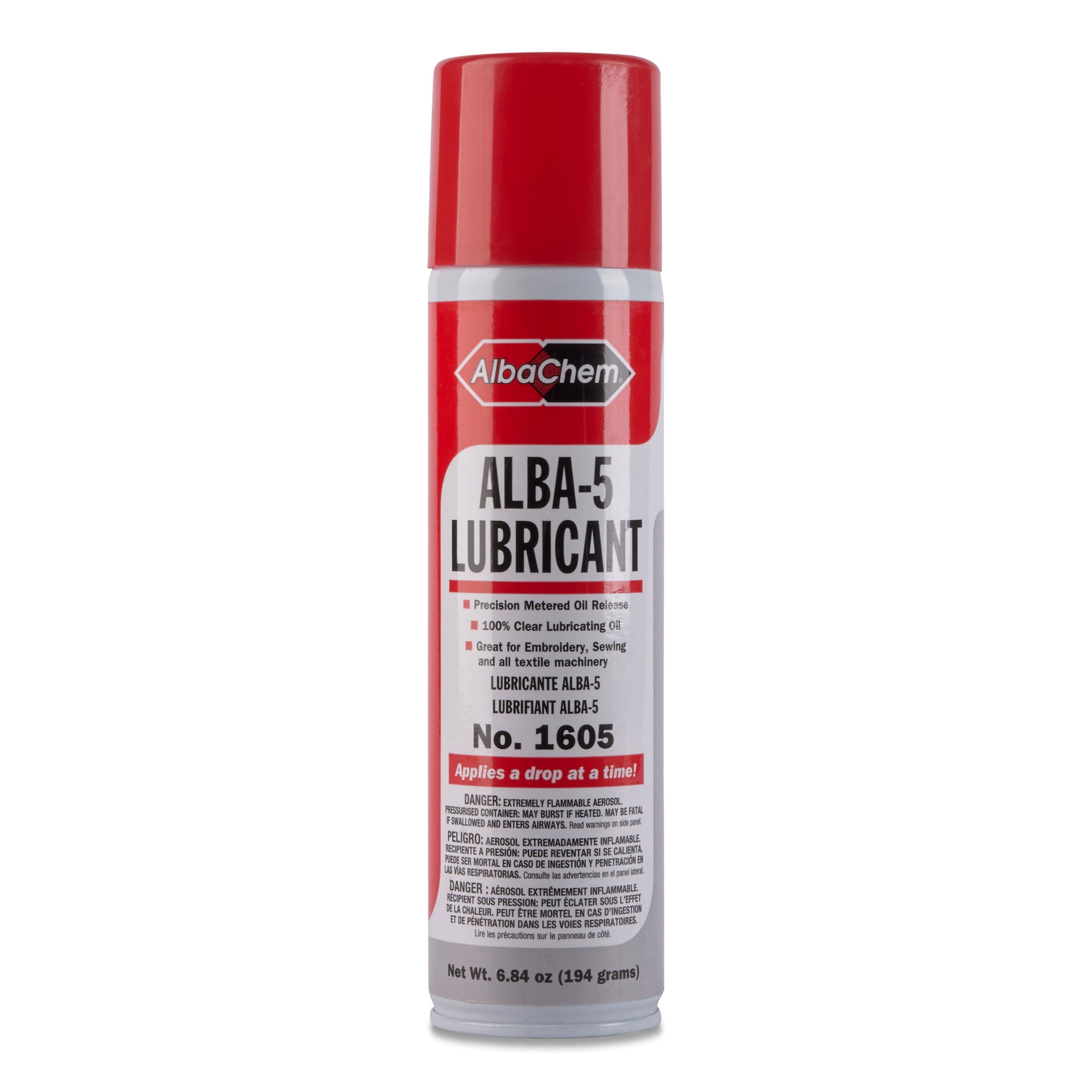 ALBACHEM NO. 1605, LUBRIFIANT ALBA-5