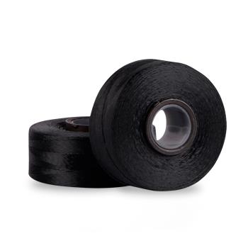 MAGNETIC CORE SIDELESS BLACK PRE-WOUND EMBROIDERY BOBBINS "L"