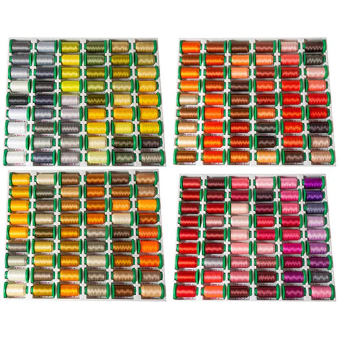 0001 Kit de fil à broder Isacord 40 KS 1000M - 412 couleurs