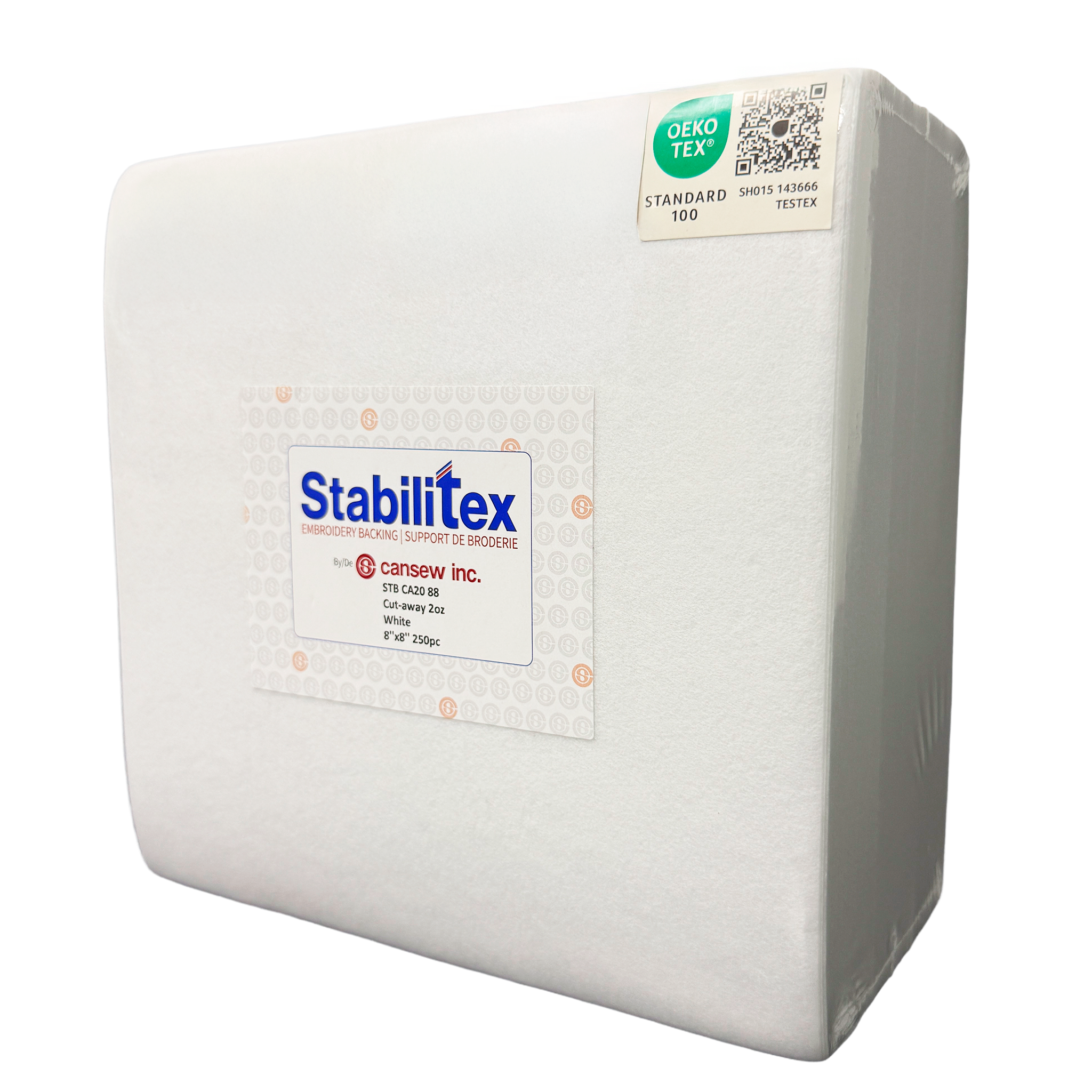 Stabilitex CA20 8 po x 8 po Pré-découpe 2,0 oz à découper