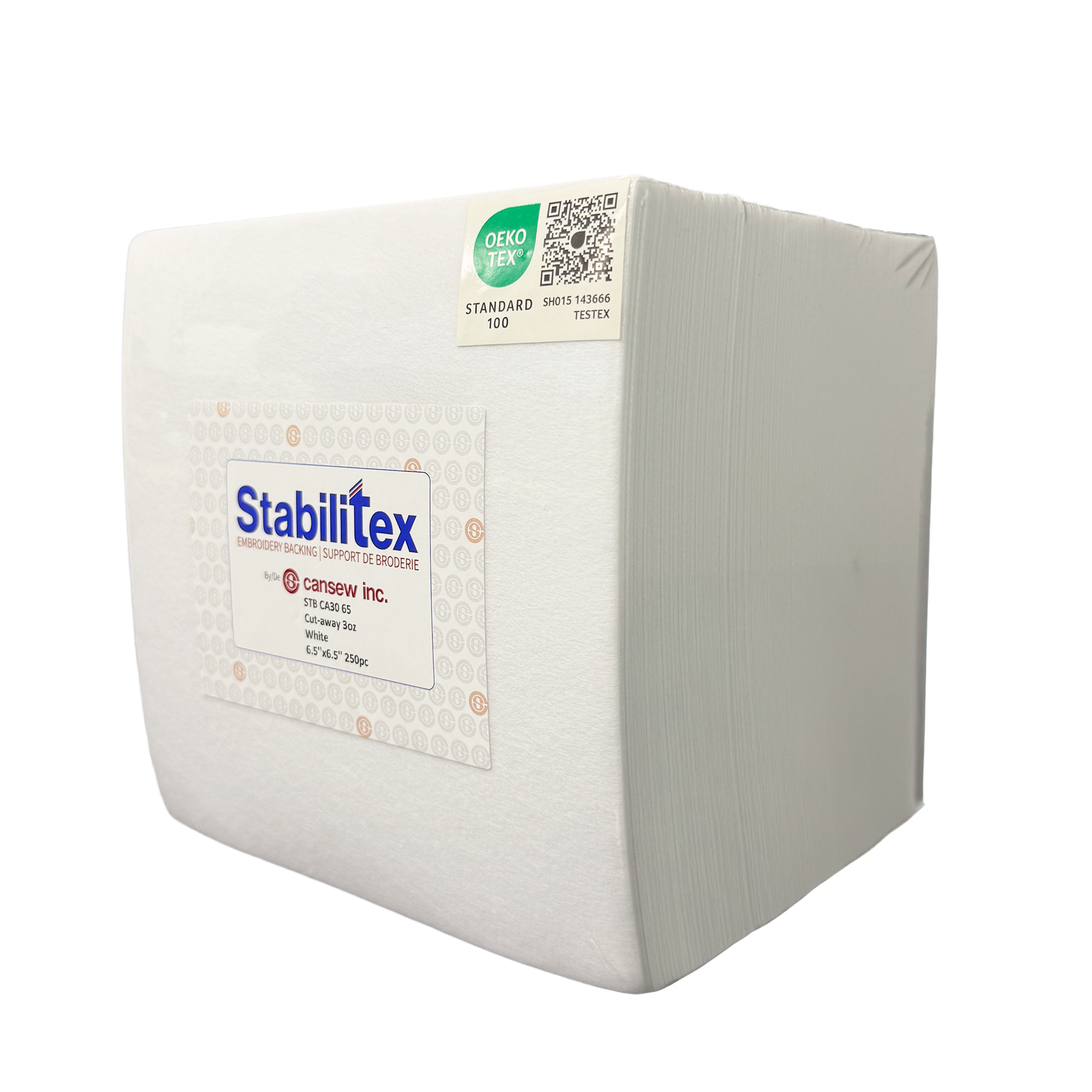 Stabilitex CA30 6,5 po x 6,5 po Pré-découpe 3,0 oz à découper
