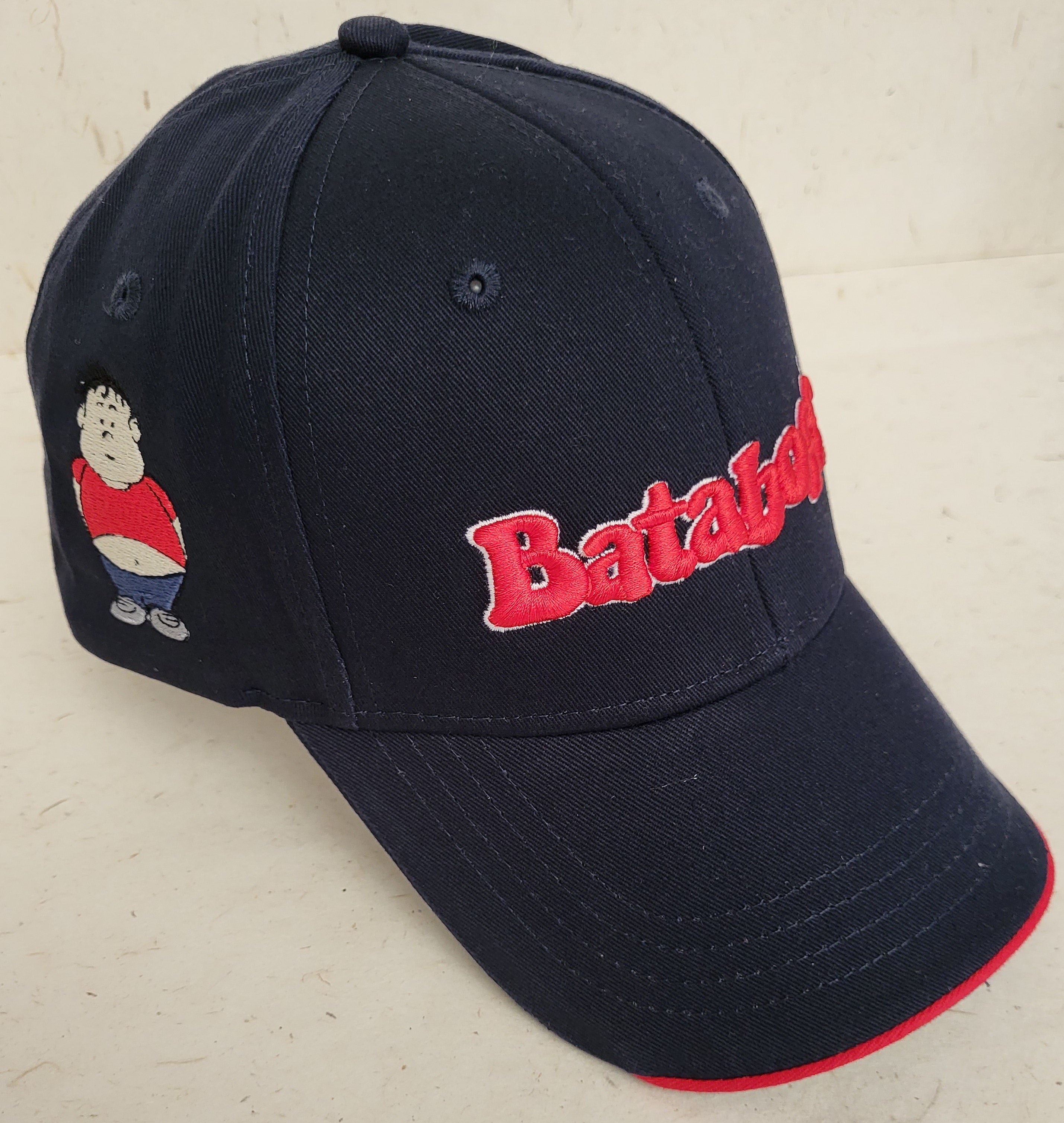 CASQUETTE BATABOFF MARINE/ROUGE modèle 3D