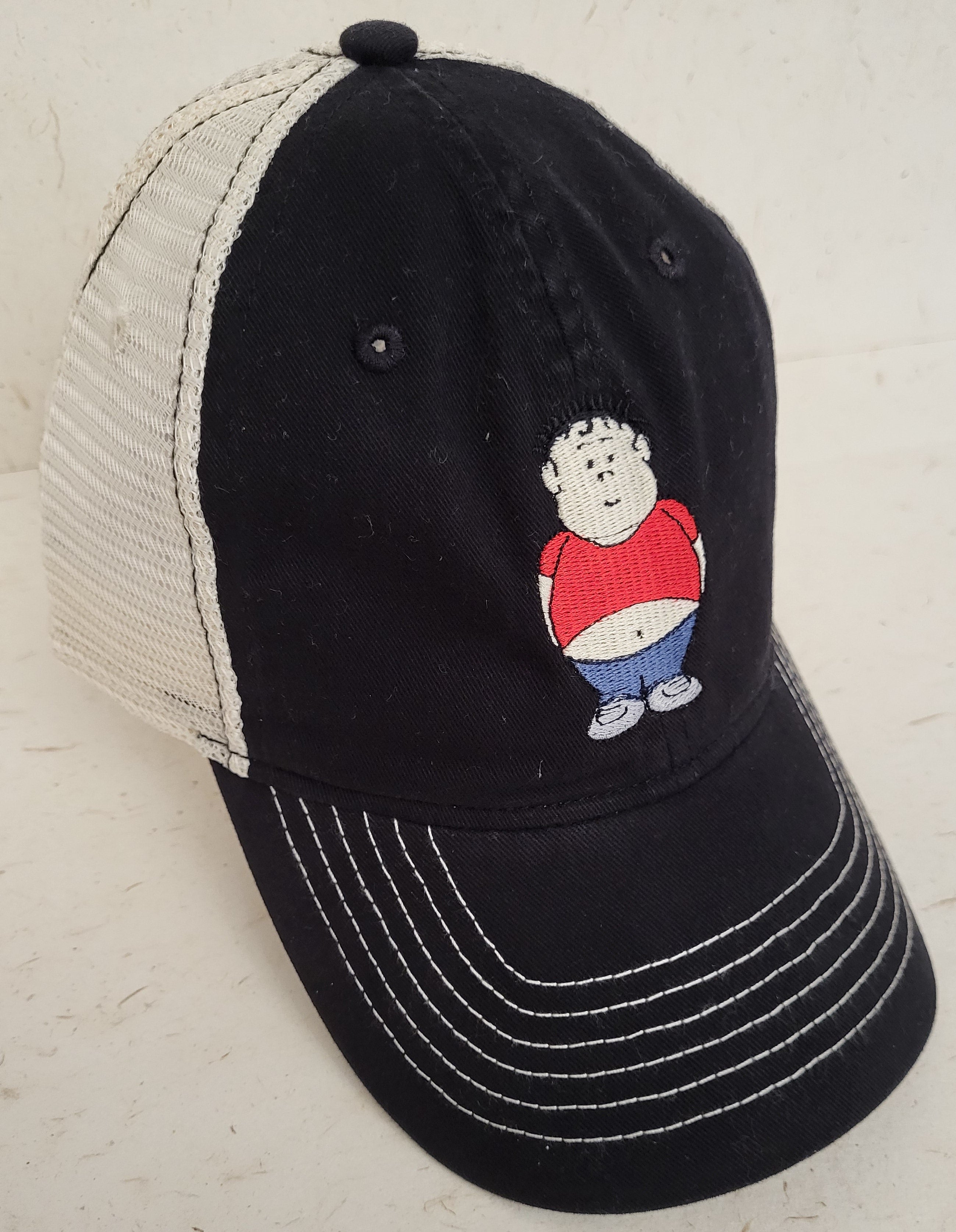 CASQUETTE BATABOFF MESH NOIR/PIERRE