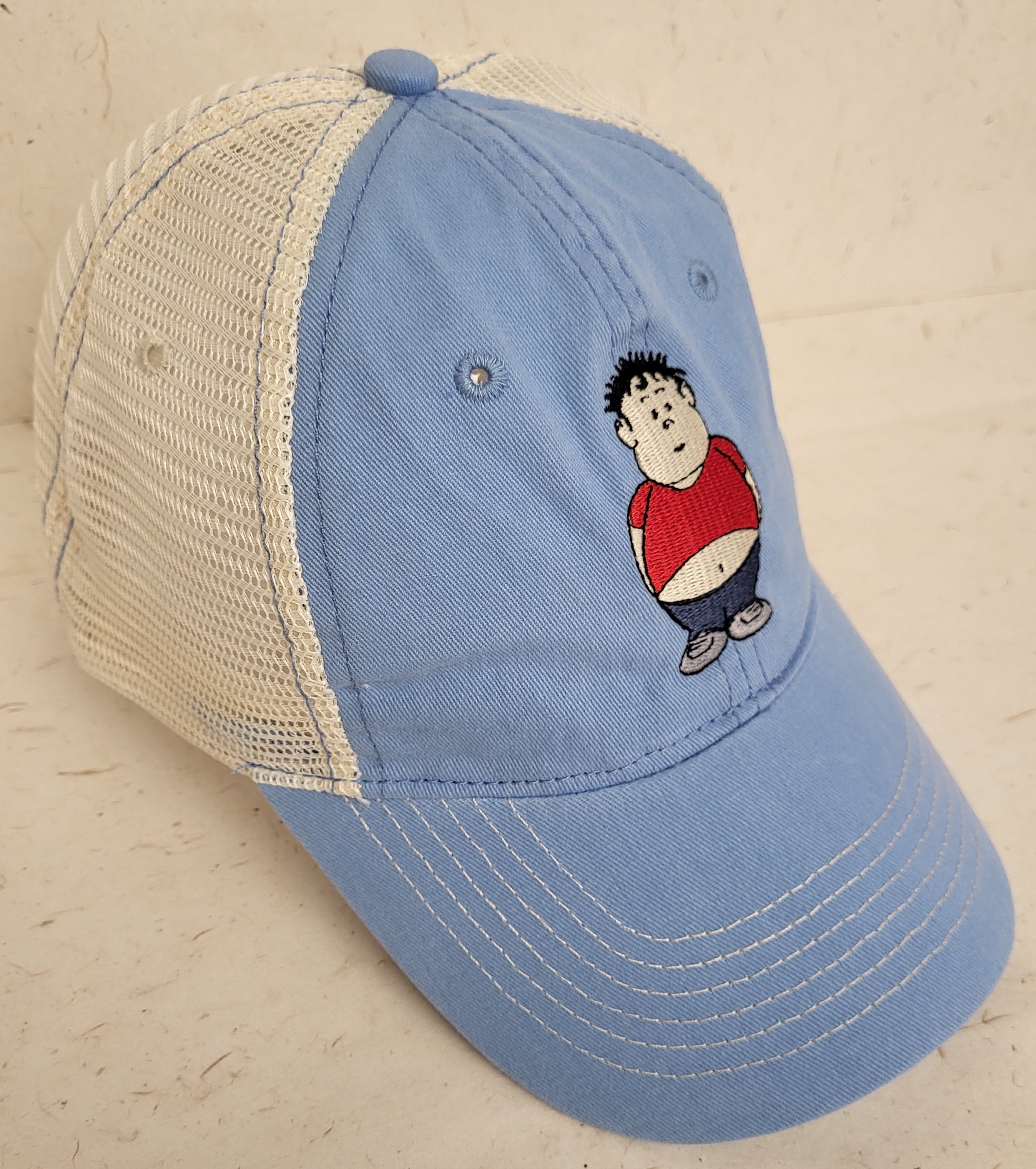 CASQUETTE BATABOFF MAILLE COBALT/PIERRE