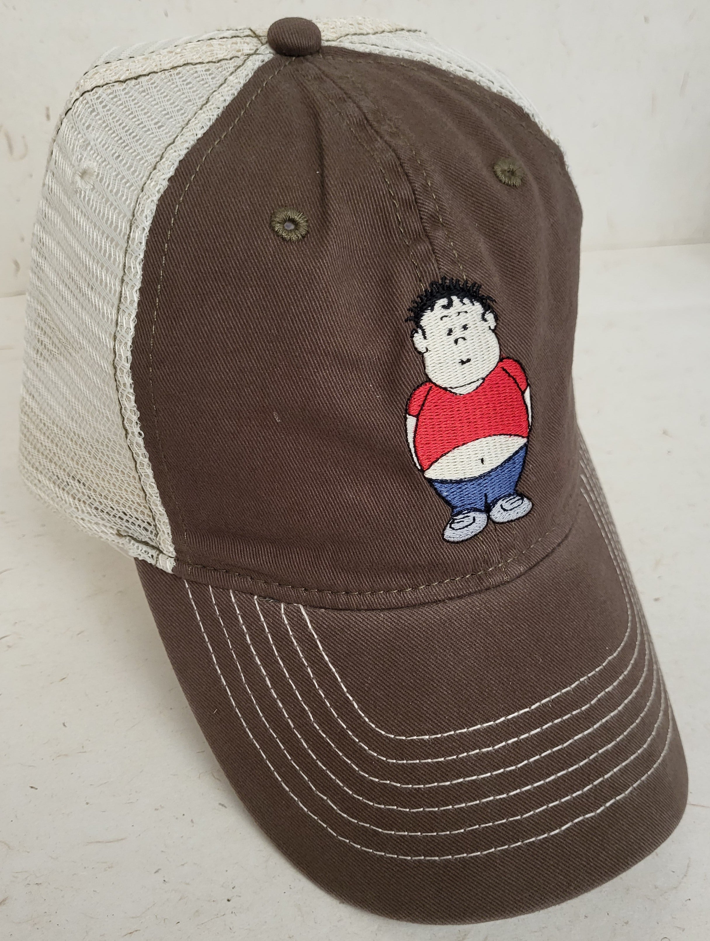 CASQUETTE BATABOFF MAILLE OLIVE/PIERRE
