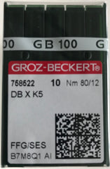 Groz-Beckert DBxK5 80/12 FFG (BALL POINT)