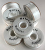 PAPERSIDED WHITE BATABOFF PRE-WOUND EMBROIDERY BOBBINS "L"