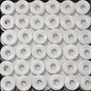 SIDELESS WHITE BATABOFF PRE-WOUND EMBROIDERY BOBBINS CASE (30 Gross) "L"